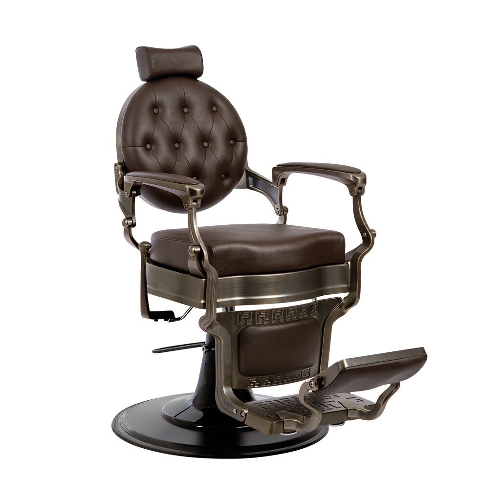 Барбер кресло BUZZ Bronze Brown